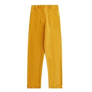 Kith Mustard quilted Casual Pants